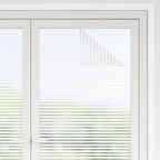 Láminas de ventana esmerilada diseño de rayas PVC