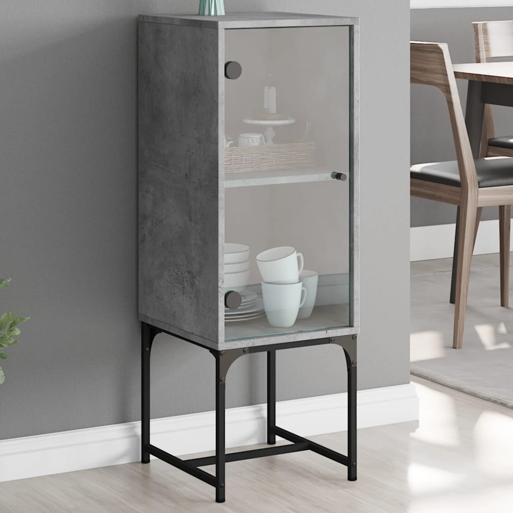Aparador madera maciza de mango negro 40x33x75 cm