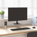 Soporte de esquina para monitor negro 49x28x10,5 cm