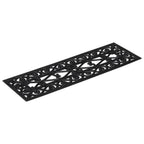 Alfombrillas de escalera de goma 10 uds goma 25x75 cm