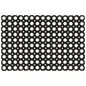 Felpudo rectangular de goma 40x60 cm