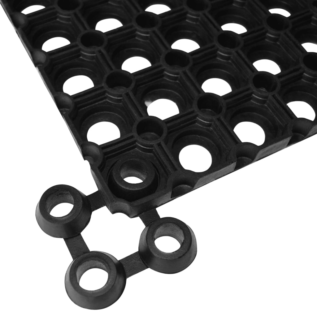 Felpudo rectangular de goma 40x60 cm
