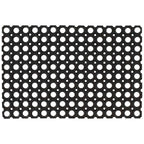 Felpudo rectangular de goma 40x60 cm