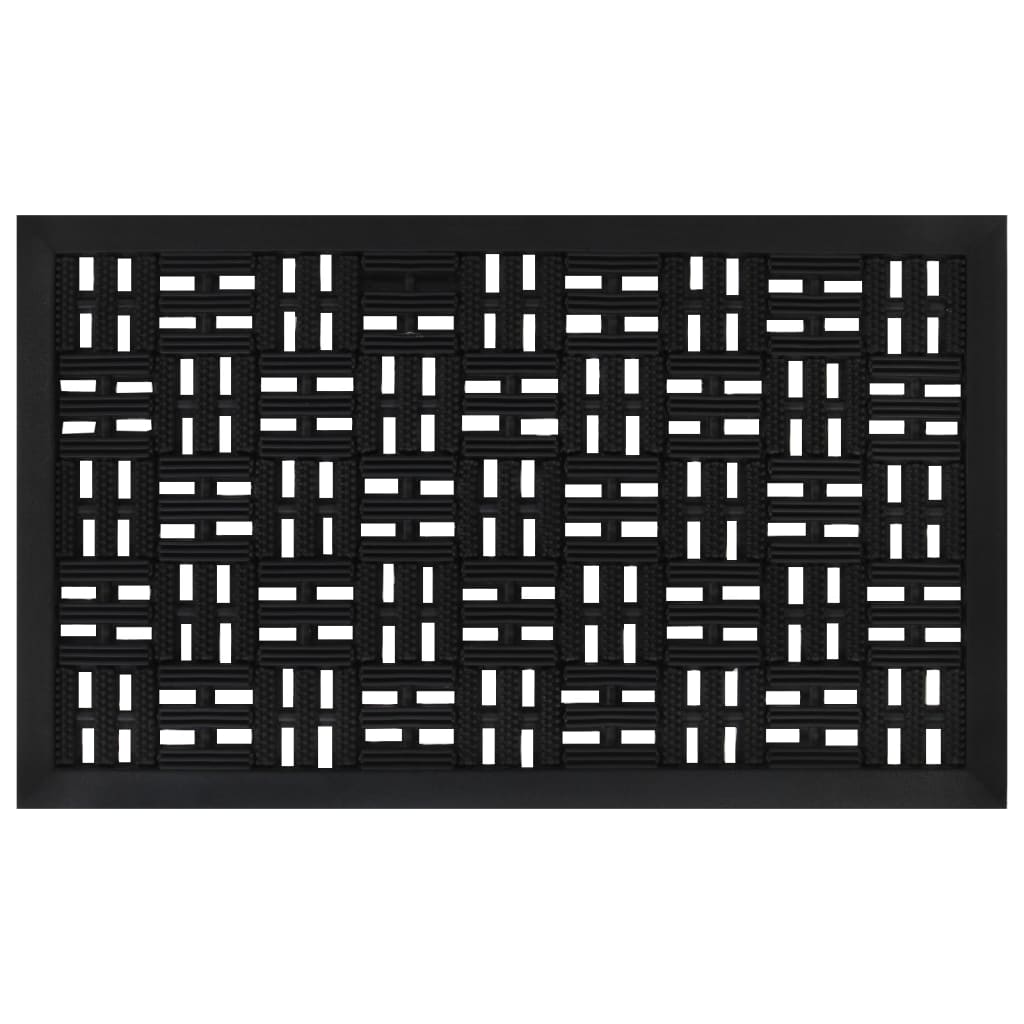 Felpudo rectangular de goma 40x60 cm