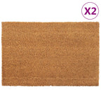 Felpudo de fibra de coco copetuda 40x60 cm
