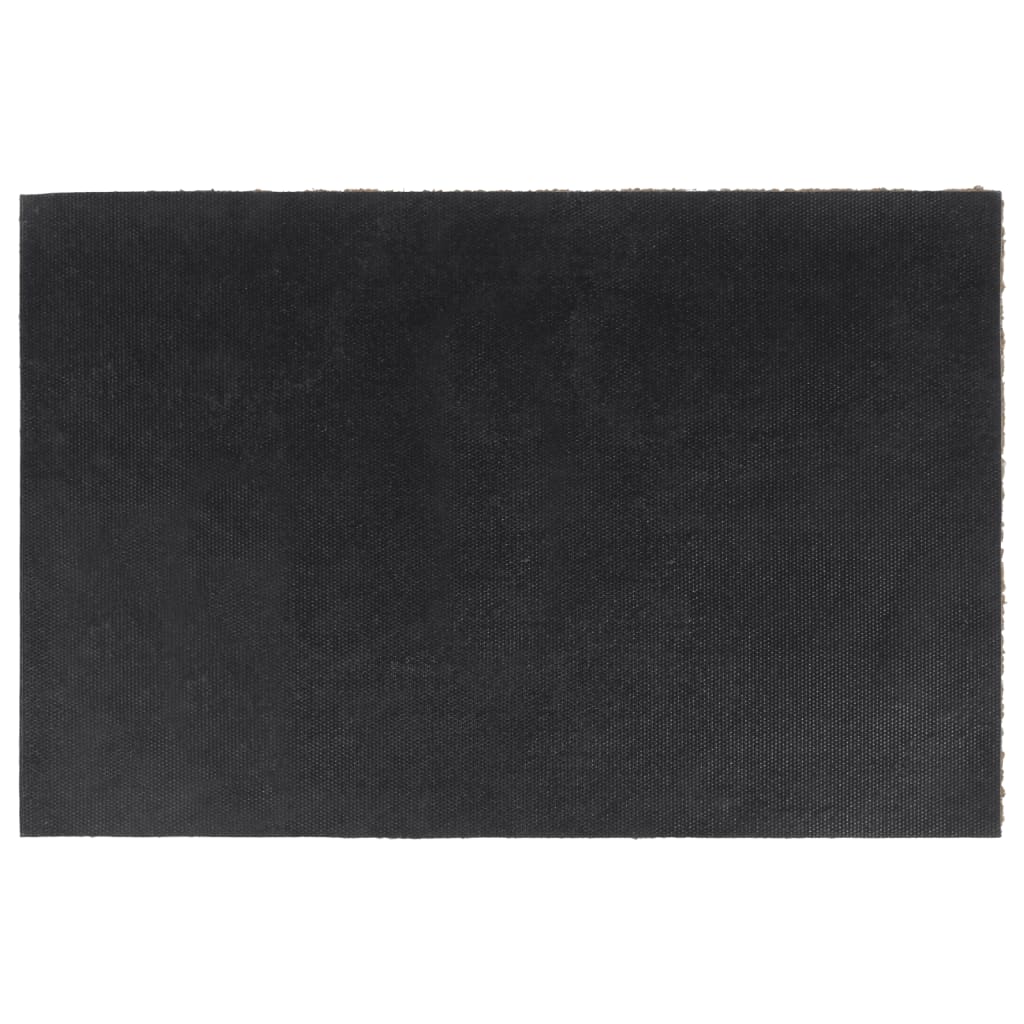 Felpudo de fibra de coco copetuda 40x60 cm