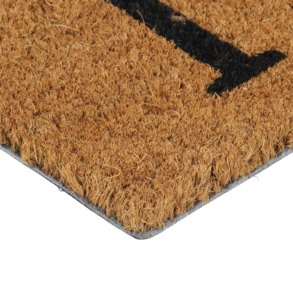 Felpudo de fibra de coco copetuda 40x60 cm