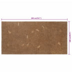 Estera para colchón de fibra de coco 100x200 cm