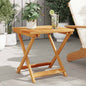 Mesa de comedor de jardín madera maciza de teca 150x90x75 cm
