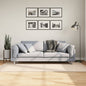 Tapete lavável de pelo curto suave HUARTE antracite 100x200cm