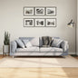 Tapete lavável de pelo curto suave HUARTE antracite 100x200cm