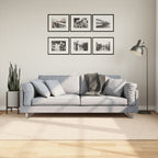 Alfombra de pelo corto suave lavable HUARTE antracita 100x200cm