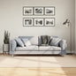 Tapete lavável de pelo curto suave HUARTE antracite 100x200cm