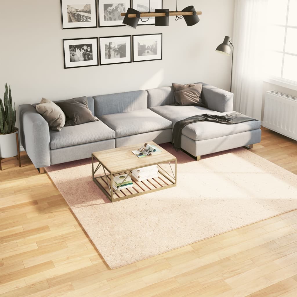 Alfombra de pelo corto suave lavable HUARTE antracita 100x200cm
