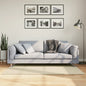 HUARTE Anthracite Washable Soft Low-Pile Rug 100x200cm