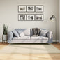 HUARTE Anthracite Washable Soft Low-Pile Rug 100x200cm