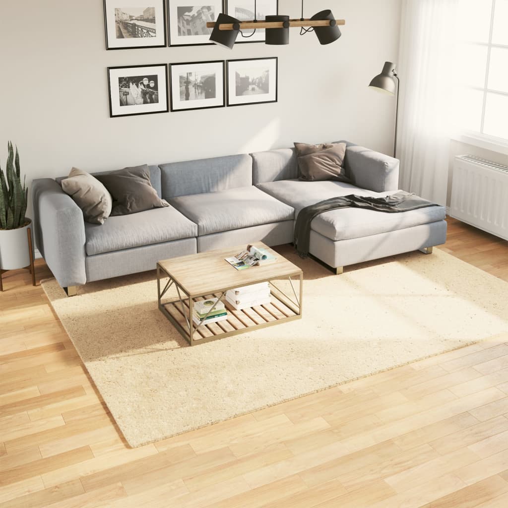 Alfombra de pelo corto suave lavable HUARTE antracita 100x200cm