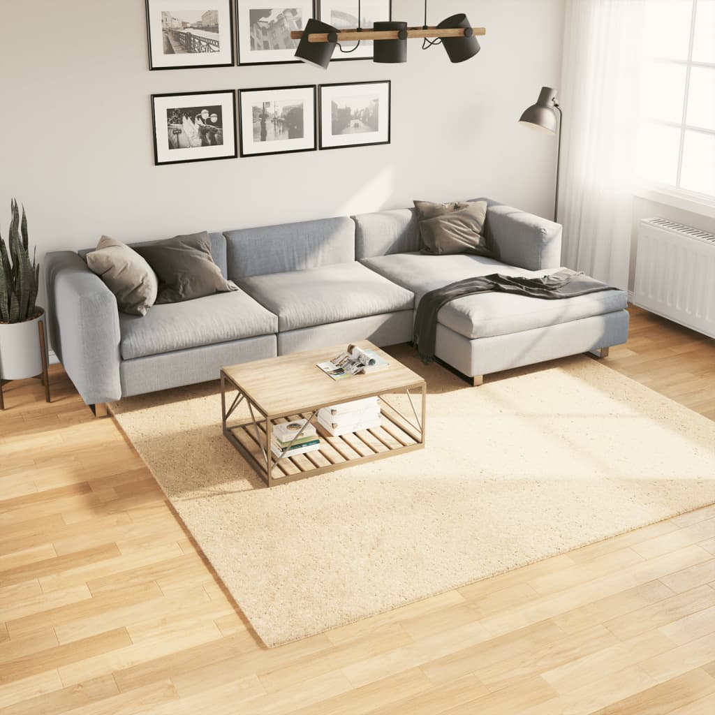 Alfombra de pelo corto suave lavable HUARTE antracita 100x200cm