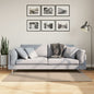 Tapete lavável de pelo curto suave HUARTE antracite 100x200cm