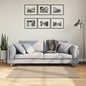 Tapete lavável de pelo curto suave HUARTE antracite 100x200cm