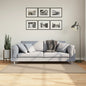 Tapete lavável de pelo curto suave HUARTE antracite 100x200cm