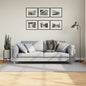 HUARTE Anthracite Washable Soft Low-Pile Rug 100x200cm