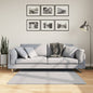 HUARTE Anthracite Washable Soft Low-Pile Rug 100x200cm