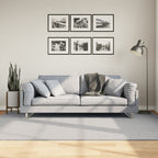 Alfombra de pelo corto suave lavable HUARTE antracita 100x200cm