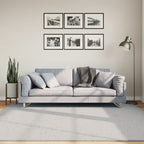 Alfombra de pelo corto suave lavable HUARTE antracita 100x200cm