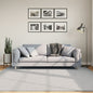 HUARTE Anthracite Washable Soft Low-Pile Rug 100x200cm
