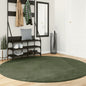 HUARTE Anthracite Washable Soft Low-Pile Rug 100x200cm
