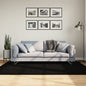 HUARTE Anthracite Washable Soft Low-Pile Rug 100x200cm