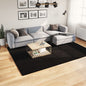 HUARTE Anthracite Washable Soft Low-Pile Rug 100x200cm