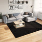 HUARTE Anthracite Washable Soft Low-Pile Rug 100x200cm