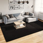 HUARTE Anthracite Washable Soft Low-Pile Rug 100x200cm
