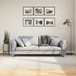 Short pile Scandinavian look rug IZA anthracite Ø 100 cm