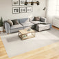 Short pile Scandinavian look rug IZA anthracite Ø 100 cm