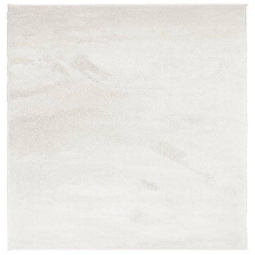 Alfombra de pelo corto OVIEDO beige 120x120 cm