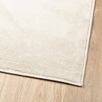 Alfombra de pelo corto OVIEDO beige 120x120 cm