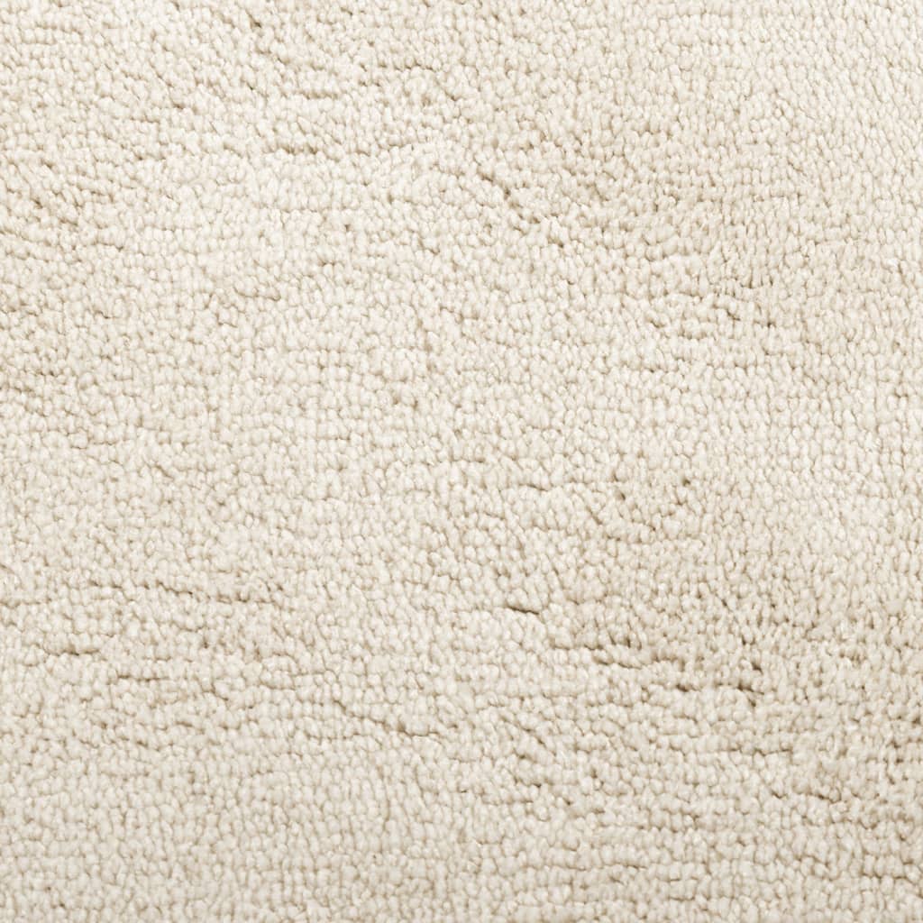 Alfombra de pelo corto OVIEDO beige 120x120 cm