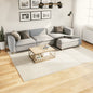 Alfombra de pelo corto OVIEDO beige 120x120 cm