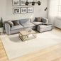 Alfombra de pelo corto OVIEDO beige 120x120 cm