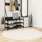 Alfombra de pelo corto OVIEDO beige 120x120 cm