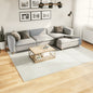 Alfombra de pelo corto OVIEDO beige 120x120 cm