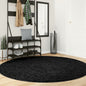 Alfombra de pelo corto OVIEDO beige 120x120 cm