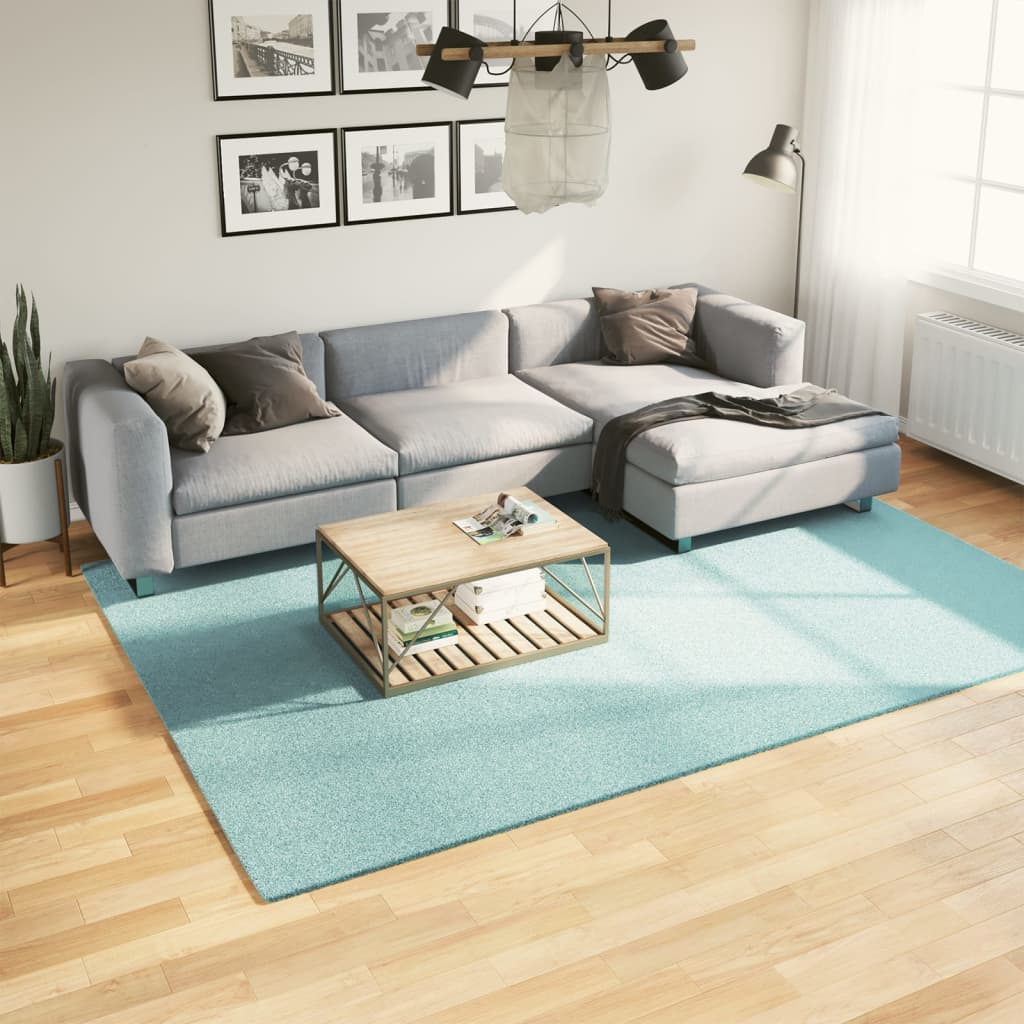 Alfombra de pelo corto OVIEDO beige 120x120 cm