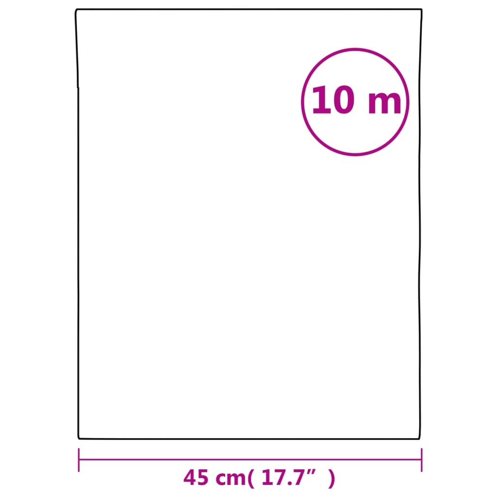 Lámina de ventana esmerilada diseño de rayas PVC 45x1000 cm