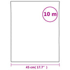 Lámina de ventana esmerilada diseño de rayas PVC 45x1000 cm