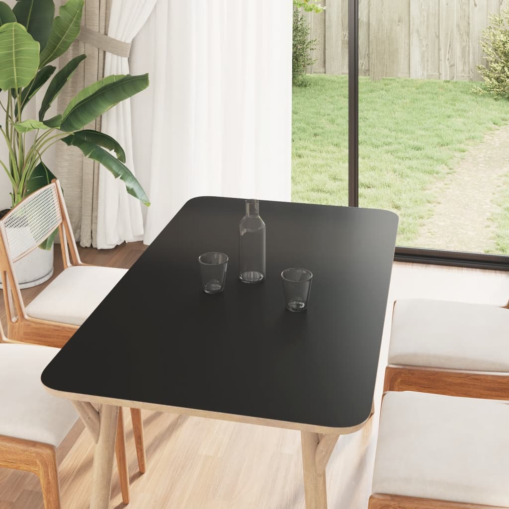 Adhesivo para muebles autoadhesivo negro mate 90x500 cm PVC