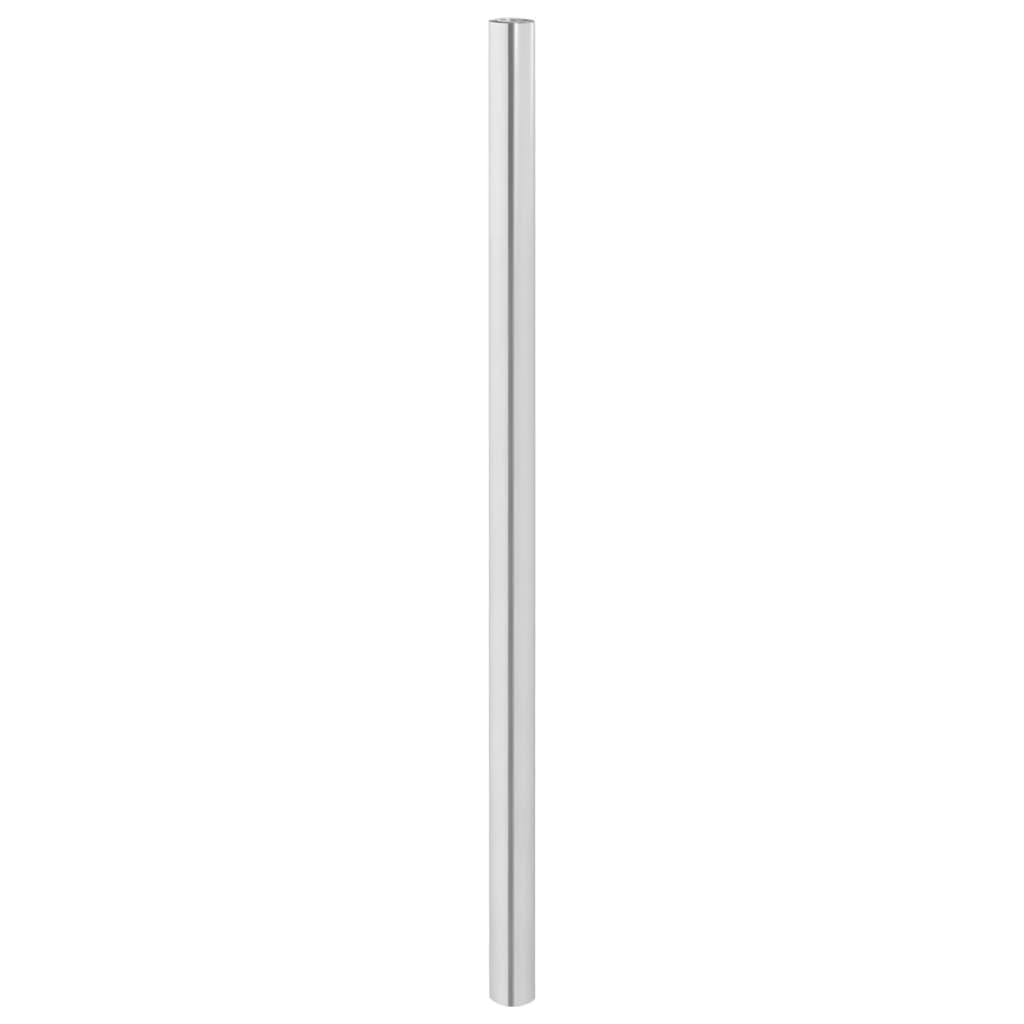Pegatina de mueble autoadhesiva PET plateado 90x500 cm